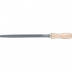 Напильник трехгранный, 200 мм, деревянная ручка Сибртех