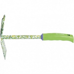 Мотыжка комбинированная, 70 х 300 мм, стальная, пластиковая рукоятка, Flower Green, Palisad