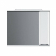 Шкаф с зеркалом для ванной AM.PM Like 65 см правый M80MPR0651WG