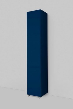 Шкаф-колонна напольный левый глубокий син. мат. 30 см арт. M90CSL0306WG 