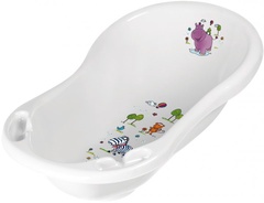 Ванночка для купания детская пластм. Wiktoria/hippo 84х49х29см 25л арт. 18436100012NN 