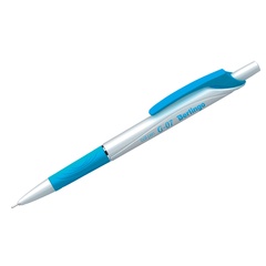 Ручка шариковая автоматическая Berlingo "G-07" синяя, 0,7мм, грип