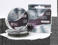Шнур плетеный Shii Saido Selene 8X mosgreen 150 м 0,083 мм арт. SBLS150-8X-08 