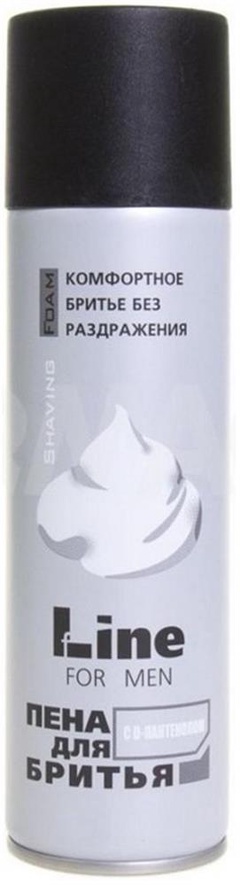 Пена для бритья Визит D-Пантенол F Line серый 0.225л арт. 52-165 