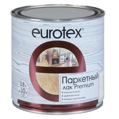 Лак для паркета алкидно-уретановый "Eurotex-Premium" гл. 0,8л