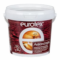 Аквалазурь акриловая EUROTEX бесцв 900г 