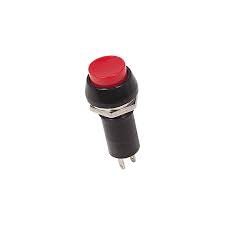 Выключатель-кнопка Mini REXANT 220V 2А 2с ON-OFF красная 10,2 арт,36-3331 Китай