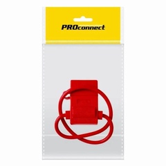 Держатель предохранителя тип вилочный PROconnect Пакет БОПП красный арт. 16-0421-4-9 