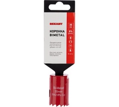 Коронка Rexant Bimetal 30 мм арт. 92-0214 Китай