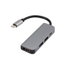 Разветвитель USB Type-C на 4 порта 1xHDMI/2xUSB/1xType-C PD REXANT арт. 18-4151 