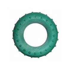 Эспандер-кольцо кистевой массажный зеленый 20 кг. 