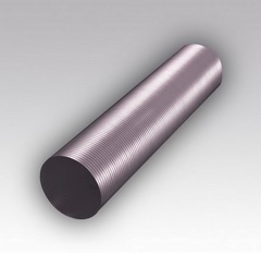 Воздуховод гибкий алюминиевый гофрированный, L до 3м, 50 мкм, A12,5VA