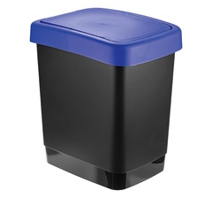 Контейнер для мусора ТВИН, синий, 18 л. арт. М2479 