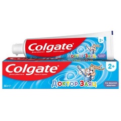 Colgate паста зубная детская Доктор Заяц со вкусом жвачки 50мл