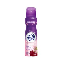 Lady Speed Stick Fresh and Essence Cool Fantasy вишня спрей 150мл