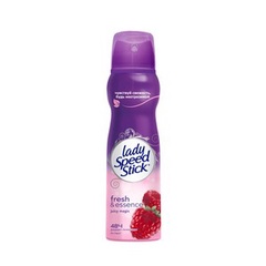 Lady Speed Stick Fresh and Essence Juicy Magic малина спрей 150мл