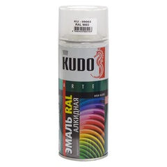 Эмаль универсальная KUDO RALL9003 сигнальный белый 0. 52л 