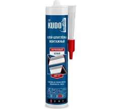 Клей-шпатлевка KUDO НОМЕ 1 белый на акриловой основе 280 мл. арт. KBK-371 