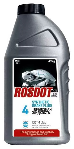 Жидкость тормозная РосДот-4 455г 
