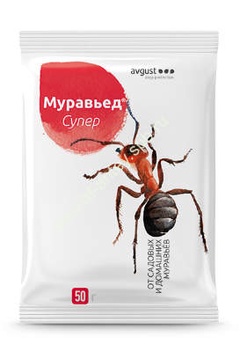 Муравьед супер 6г (4*1,5г) от муравьев приманка Август