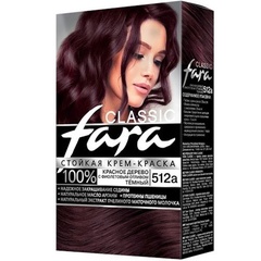 Краска для волос FARA Classic 512A красное дерево с фиолетовым отливом