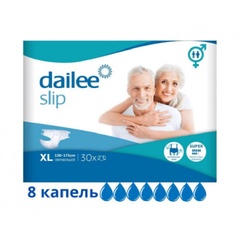 Подгузники для взрослых, 30 шт (СЗ) Dailee Super [4]X-Large 