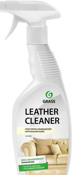 Очиститель-кондиц, кожи GraSS Leather Cleaner 0,6л арт,131600 Россия