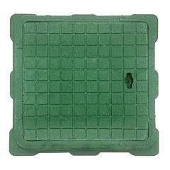 Люк квадратный садовый малый зеленый арт. 3522508 