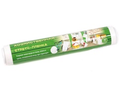 Стрейч-пленка хоз. 30м, ш.25см полиэтилен. арт. 402674 