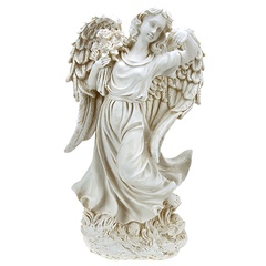Скульптура для сада гипс Ангел девушка полистоун 25*46 арт. 16912 28643А Россия