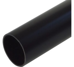 Труба жесткая ПВХ легкая d16 мм 150м/уп черная 3м арт. PR05,0004 