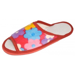 Туфли домашние детские открытые разноцветные р-р. 30-35 арт. ТД-31 