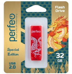 Флэш-диск Perfeo USB 32GB C04 Red Koi Fish арт. PF-C04RKF032 