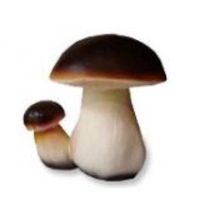 Фигура садовая Средний двойной гриб боровик 23х22 см арт. гд 3с28 