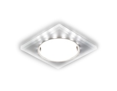 Встраиваемый точечный светильник со светодиодной лентой G215 CH/WH хром/матовый GX53+3W(LED WHITE) : 