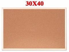 Доска пробковая с деревянной рамкой Attomex 40х30 арт. 6030003 