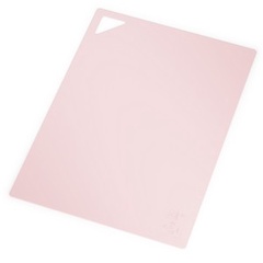 Доска разделочная 352х252х2мм гибкая (розовый)