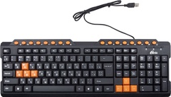 Клавиатура проводная Ritmix RKB-151 Black 