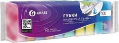 Губки кухонные Grass Midi 10шт арт,IT-0570 Россия