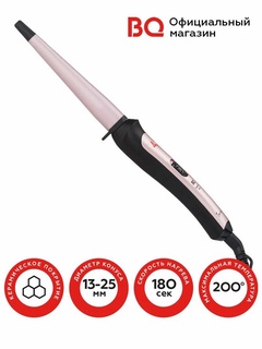 Стайлер для волос BQ HST8016 черно-розовый 