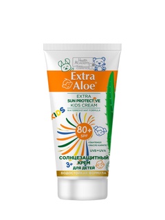 Солнцезащитный крем для всей семьи SPF 80+ серии Extra Aloe, 75мл