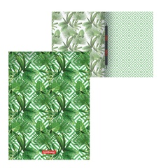 Папка-скоросшиватель пластиковая с пружинным механизмом ErichKrause® Tropical Leaves, A4 