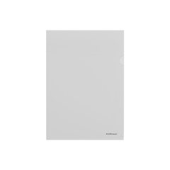 Папка-уголок пластиковая ErichKrause® Glossy Clear, A4, прозрачный 