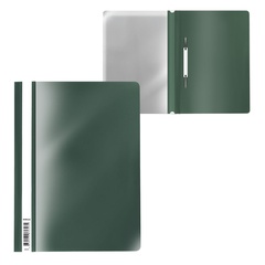 Папка-скоросшиватель пластиковая ErichKrause® Fizzy Classic, A4, зеленый