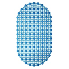 Коврик для ванной ПВХ "Комфорт" 36х65 см. арт. 7061-blue 