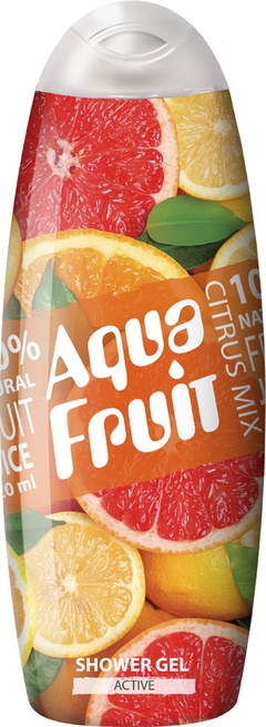 Гель для душа Aquafruit Active 420 мл. 