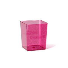 Подставка пластиковая ErichKrause® Base, Glitter, розовый