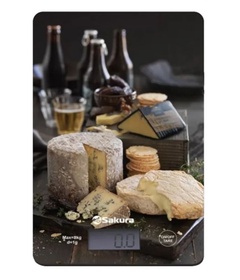 Весы кухонные сыр и вино 8 кг арт. SA-6075CW 