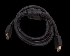 Шнур HDMI - HDMI  gold  5М  с фильтрами  (PE bag)  PROCONNECT