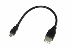 Шнур micro USB (male) - USB-A (male)  0.2M  REXANT